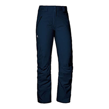 Schöffel Damen Weissach L, wasser- und winddichte Skihose, warme Schneehose mit Verstärkung gegen Skikantenschläge und Schneefang, navy blazer, 34 im Sale